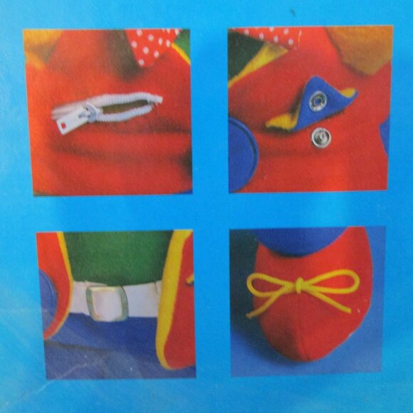 HTF Garfield "Snappy Dresser" Activity Teaching Doll - Picture 10 of 13